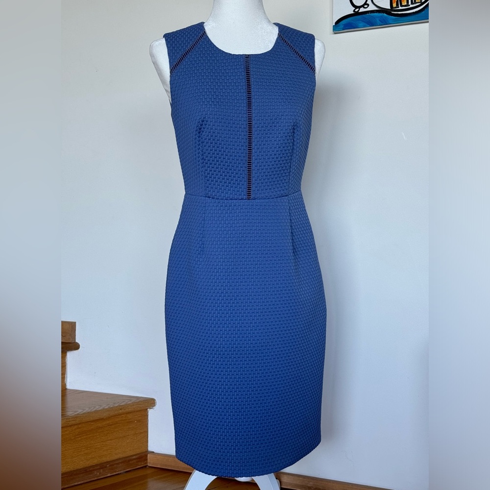 Portfolio dress by j crew. Perfect condition. color : MISTY TWILIGHT. size 4.